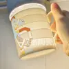 Juego de Tazas de Porcelana Hueso Estilo Europeo Caballo de Competición Hogar Amoroso Caja de Regalo para Sala de Estar Oficina Taza de Café