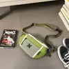 Bolsa de Cintura e Peito Transfronteiriça de Aparência Premium e Resistente ao Desgaste, Bolsa Casual para Ciclismo ao Ar Livre, Bolsa Transversal Personalizada, Bolsa de Cintura Multifuncional à Prova d'Água