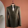 Terno Masculino Dupla Face Formal Conjunto de Terno Masculino Casual de Negócios Terno Dupla Face Conjunto de Três Peças