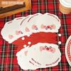 Bolsa de Papel Kraft Original Tengyi Cabeza de Tarjeta Decorativa Accesorios para Envoltura de Regalos de Navidad Corazón de Niña Accesorios Navideños Joker