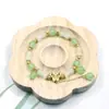 Nova Pulseira de Bambu Estilo Chinês Pulseira com Pingente de Borboleta Suzuki Design de Nicho Luxo Leve Verão Versátil Contas de Bambu