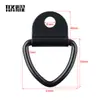 Anel de Puxar Semicircular em Forma de D, Anel de Puxar para Contêiner de Caminhão, Fivela de Fixação de Gancho no Chão, Fivela de Suspensão Fixa em Forma de D, Anel de Puxar Triangular