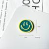 Pegatina magnética para refrigerador con carita sonriente de color, para tablero de mensajes, edición en blanco y negro, pegatina magnética fija, decoración para oficina y cocina.