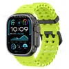 Adequado para Apple Watch Gerações 1-11, Pulseira de Silicone Marinho Respirável Esportiva, Série Completa Se/Ultra2