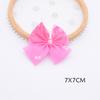 Lazo de encaje de perlas accesorios para el cabello de niña anillo para el cabello DIY hecho a mano material semiacabado accesorios para ropa zapatos y calcetines