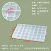 Caja de embalaje de plástico con 10 rejillas 15 rejillas 24 rejillas caja de almacenamiento de escritorio accesorios para herramientas de hardware equipo de pesca caja de almacenamiento
