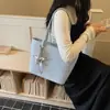 Bolso de mano para mujer de gran capacidad estilo coreano, nuevo bolso tote estrella 2026, bolso de hombro simple para debajo del brazo