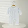 Mameluco para Recién Nacido 0-3 Meses Primavera y Otoño Con Cordones Cálido Otoño e Invierno Traje de Monje para Bebé Recién Nacido