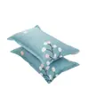 Funda de almohada de algodón con estampado de lijado minimalista moderno funda de almohada al por mayor funda de almohada tipo sobre funda para almohada doble individual fabricantes