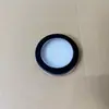 Puntas Redondas Negras para Uñas Artísticas en Stock en una Caja de Lata, Caja de Hoja de Lata Mate 9020