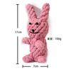Fabricante de Juguetes para Perros al por Mayor Cuerda de Algodón Serie Animal Juguetes para Masticar para Moler Dientes, Entretenimiento Propio, Juguetes Resistentes y para Aliviar el Aburrimiento para Mascotas