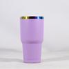 Taza de Coche Transfronteriza de 20 oz, Taza Aislada de Acero Inoxidable 304, Taza de Agua Portátil para Exteriores Anticaídas para Coche, Taza de Gran Capacidad