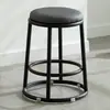 Taburete Alto de Tres Anillos Extra Grueso, Taburete Alto de Barra, Silla Alta para Adultos en Casa, Silla de Mostrador, Taburete Alto de Lujo Ligero para Arcade, Taburete Redondo