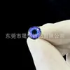 Clavo de Lengua de Aleación de Titanio F136 Clavo de Oreja Ojo de Gato con Goteo de Aceite de Colores Clavo de Labio Piercing Corporal de Titanio G23 Joyería Cabeza de Repuesto