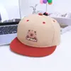 2026 Niños Primavera Nuevo Gorra de Béisbol con Visera Estilo Coreano Linda Gorra de Dibujos Animados Capibara Ala Plana Gorra Hip-Hop