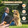 Collar electrónico de entrenamiento para perros con control remoto de Amazon, resistente al agua, con descarga eléctrica ultrasónica y vibración, para detener los ladridos.