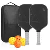 Remos de Pickleball de Fibra de Carbono T700 Transfronterizos Set Completo Raqueta de Pickleball Personalizada