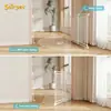 Barrera de Seguridad para Bebés de Alta Calidad Más Vendida Puerta de Seguridad Metálica Ajustable