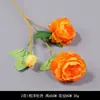 Flor artificial naranja arreglo de flores artificiales para boda decoración de camino de escenario flor de seda material de flor de boda hortensia decoración de otoño
