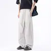 Ropa para Hombre Casa de Arce / Verano 2026 Nuevos Pantalones Anchos Holgados de Estilo Americano Pantalones de Trabajo Rectos Casuales de Longitud Completa