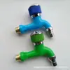 Torneira Colorida para Máquina de Lavar com Manopla Redonda para Uso Doméstico, Adequada para Tanque de Lavar Mop, Anticongelante, à Prova de Explosão, Plástico, Novo Modelo de Torneira de Plástico