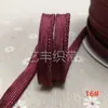 En stock 48 colores poliéster velcro con borde de cordón ribeteado tira de inserción de cuerda para ropa colchas sofás cojines tira de ribete