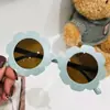 Gafas de sol infantiles con flores multicolores, gafas de sol infantiles con lunares opcionales, venta al por mayor, lindas gafas de girasol, suministro directo de fábrica