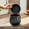 Jarra para Separação de Água e Chá com Tampa de Filtro de Cerâmica, Recipiente para Resíduos de Chá, Balde de Água para Chá, Bacia de Água para Mesa de Chá, Balde de Água Residual, Recipiente Grande para Lavagem de Chá