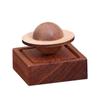 Difusor de Planeta de Nogal Negro Madera Natural Madera Maciza Adorno de Aromaterapia Difusor de Aceite Esencial Decoración del Hogar Regalo Arte en Madera
