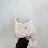 Bolso Pequeño para Mujer 2025 Nuevo Bolso Media Luna Alto Valor de Belleza Simple para Viajar Bandolera de Mano Sobaco Bolso Elegante para Mujer