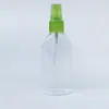 Botella de Spray Repelente de Mosquitos de 80ml100ml Botella de Spray Plana para Mascotas Repelente de Mosquitos Agua de Baño Agua de Maquillaje Botella de Spray de Plástico para Embotellado