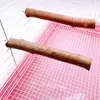 Suministros para Loro Amazona Palo para Desgastar Uñas de Pájaro Cepillo para Pájaros Madera de Manzano No Xantoxylum bungeanum Soporte Barra Barras de Soporte para Jaula de Pájaro