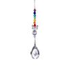 Pingente de bola de lanterna amor pingente de borboleta pequena de cristal pingente de contas coloridas ornamentos pingente decorações de cristal DIY cortina de contas