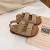 Sandálias Infantis 2026 Verão Novo Estilo Sapatos de Menino Estilo Britânico Sandálias de Praia para Menina Solado Macio Sandálias Casuais para Menino