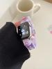 Perro de Orejas Grandes de Silicona 3D de Dibujos Animados Kulomi Merlot Se Aplica a Apple Watch 7 Apple 8 Correa de Reloj s96