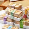Caja Transparente Comercial para Pastel de Medio Sándwich, Lonchera para Llevar, Caja Transparente para Puesto de Sándwiches