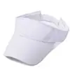 Chapéu com Viseira de Cor Lisa para Adultos, Chapéu de Sol de Verão com Proteção Solar, Boné de Basebol para Grupos de Viagem, Chapéu de Sol