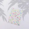 Pegatinas Finas Minimalistas de Uñas de Moda DIY Populares Estilo Japonés para Teléfono Pegatinas de Uñas para Niños Fábrica Mayorista Pegatinas Florales