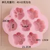 Estilo Fresco e Simples Folha de Tartaruga Oval Quadrado Grande Sabonete Artesanal Molde de Silicone Molde Antiaderente para Sabão Frio e Sabão com Óleo Essencial