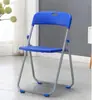 Silla Plegable de Plástico Silla de Oficina Silla con Respaldo para Reuniones de Capacitación Silla para Actividades al Aire Libre Simple Económica Portátil Silla de Exposición