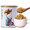 Latas de Arroz Glutinoso Guangxi 900g, pronto para comer sem cozinhar, arroz roxo e arroz preto com coco cru, ingredientes especiais para sobremesas comerciais e lojas de milk tea