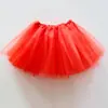 Falda Tutú de Malla de Seis Piezas y Tres Capas Personalizada para Niñas, Falda de Ballet, Falda de Organza para Disfraz de Actuación