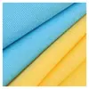 Tela de canalé 1*1 Poliéster Spandex Tela de canalé Elástica Camiseta Base Camiseta Tejido de canalé