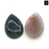 1235-18 x 25 anillo de superficie de gota de agua cristal natural superficie de arco único geométrico DIY joyería incrustaciones accesorios de piedra desnuda