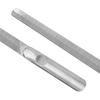 Lima de uñas de acero inoxidable tira para frotar uñas amoladora de uñas cuchillo lima de uñas gris tira gruesa para pulir uñas chorro de arena