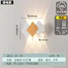 Lámpara de pared LED creativa para exteriores, impermeable, doble cabezal, modelo simple y moderno, lámpara de pared luminosa hacia arriba y hacia abajo para patio y terraza