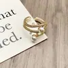 Anillo Abierto de Zirconia de Diseño de Nicho Estilo Coreano Estilo Ins para Mujer, Anillo Vintage de Corazón de Diamante Multicolor, Joyería de Mano al por Mayor