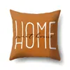 Funda de almohada de Acción de Gracias bendición Hoja de arce calabaza funda de cojín de sofá oficina hogar sala de estar funda de almohada TC501