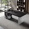 Mesa de Té Clásica Pizarra 2025 Mesa de Té para Sala de Estar Combinación de Mesa y Silla Mesa de Té Simple para Oficina Preparación de Té en Casa Mesa de Café Integrada