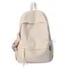 Mochila de Cuadros Estilo Coreano para Verano 2026 para Estudiantes Mujeres, Gran Capacidad, Ligera, Mochila Simple Estilo Ins para Escuela Secundaria y Preparatoria